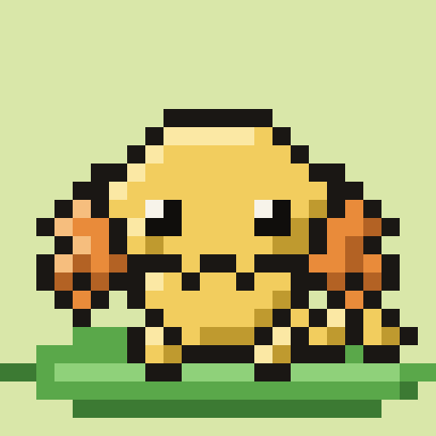 The axolotl of a reference roll: pistachio, leaf, wave, droopy, classic, none, dot, cat, none, none, none, none, none, golden, tangerine, cream